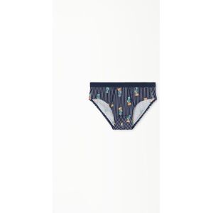 Tezenis Slip Basic Bimbo in Cotone Colorato Bambino Blu Tamaño 12-13