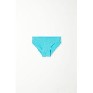 Tezenis Slip Basic Bimbo in Cotone Colorato Bambino Blu Tamaño 8-9