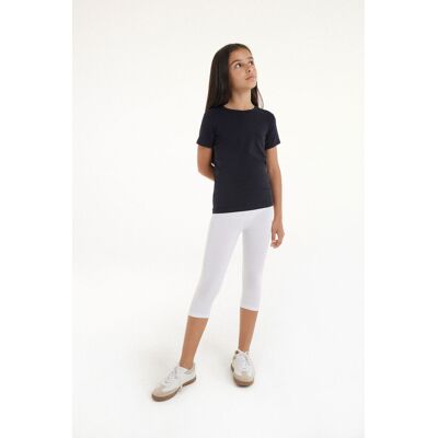 Tezenis Leggings Capri in Cotone Tinta Unita Bimba Bambina Bianco Tamaño 10-11 Tezenis Leggings Capri in Cotone Tinta Unita Bimba Bambina Bianco Tamaño 10-11
