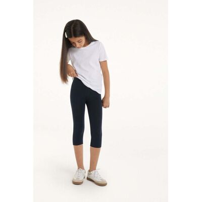 Tezenis Leggings Capri in Cotone Tinta Unita Bimba Bambina Blu Tamaño 6-7 Tezenis Leggings Capri in Cotone Tinta Unita Bimba Bambina Blu Tamaño 6-7