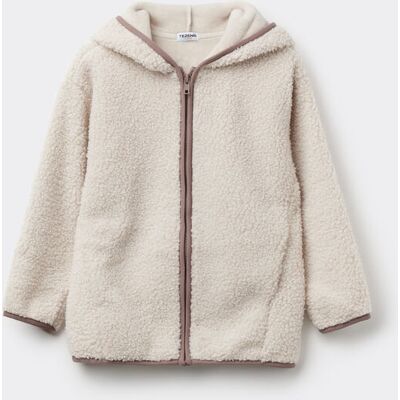 Tezenis Giacca Teddy con Zip e Cappuccio Bimbi Unisex Unisex Avorio Tamaño 2-3 Tezenis Giacca Teddy con Zip e Cappuccio Bimbi Unisex Unisex Avorio Tamaño 2-3