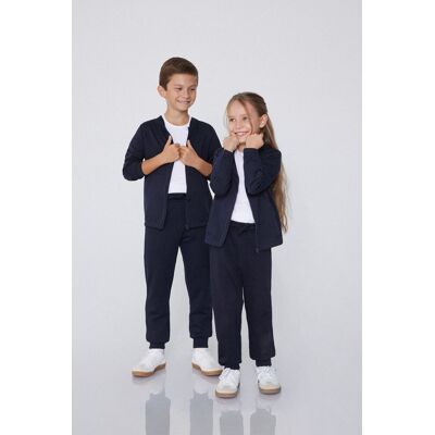 Tezenis Pantalone in Felpa Bimbi Unisex Blu Tamaño 6-7 Tezenis Pantalone in Felpa Bimbi Unisex Blu Tamaño 6-7