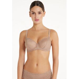 Tezenis Reggiseno Balconcino in Pizzo Riciclato Prague Full Cover Donna Naturale Tamaño 3C