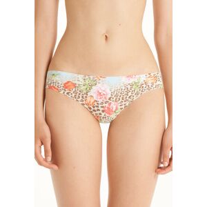 Tezenis Brasiliano Taglio Vivo in Microfibra Stampata Donna Animalier Tamaño M