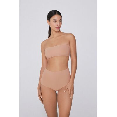 Tezenis Reggiseno Fascia Sidney Microfibra Riciclata Donna Naturale Tamaño S/M Tezenis Reggiseno Fascia Sidney Microfibra Riciclata Donna Naturale Tamaño S/M