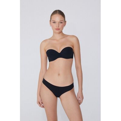 Tezenis Reggiseno Fascia Super Imbottito Madrid in Microfibra Riciclata Donna Nero Tamaño 1B Tezenis Reggiseno Fascia Super Imbottito Madrid in Microfibra Riciclata Donna Nero Tamaño 1B