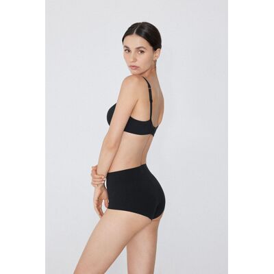 Tezenis Culotte Alta Microfibra Riciclata Taglio Vivo Donna Nero Tamaño M Tezenis Culotte Alta Microfibra Riciclata Taglio Vivo Donna Nero Tamaño M