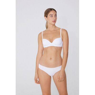 Tezenis Slip Senza Cuciture in Cotone Organico Donna Bianco Tamaño M Tezenis Slip Senza Cuciture in Cotone Organico Donna Bianco Tamaño M