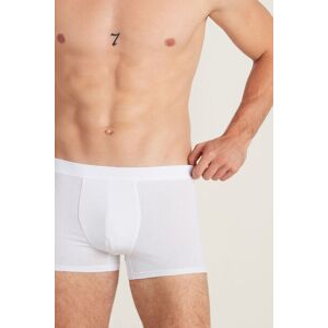 Tezenis Boxer in Cotone Elasticizzato Uomo Bianco Tamaño S