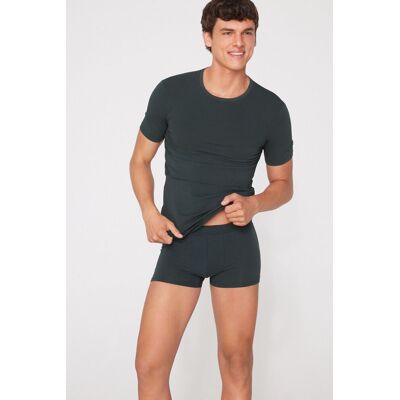 Tezenis Boxer in Cotone Elasticizzato Uomo Verde Tamaño XXL Tezenis Boxer in Cotone Elasticizzato Uomo Verde Tamaño XXL