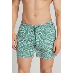 Intimissimi Costume Boxer Mare Stampa Rombi Verde Uomo Verde Taglia L