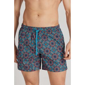 Intimissimi Costume Boxer Mare Stampa Paisley Geometrica Uomo Blu Taglia S