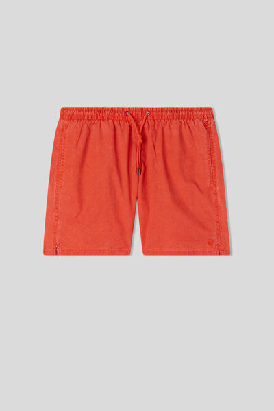 Intimissimi Costume Boxer Mare Washed Collection Uomo Arancione Taglia XL