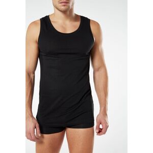 Intimissimi Canotta Scollo Tondo in Cotone Superior Extrafine Uomo Nero Taglia M