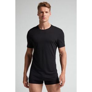 Intimissimi T-Shirt in Cotone Superior Extrafine Uomo Nero Taglia S