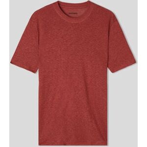 Intimissimi T-shirt in Lino Uomo Rosso Taglia L