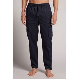 Intimissimi Pantalone Lungo Cargo Uomo Blu Taglia L