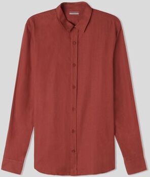 Intimissimi Camicia in Lino e Cotone Uomo Rosso Taglia M