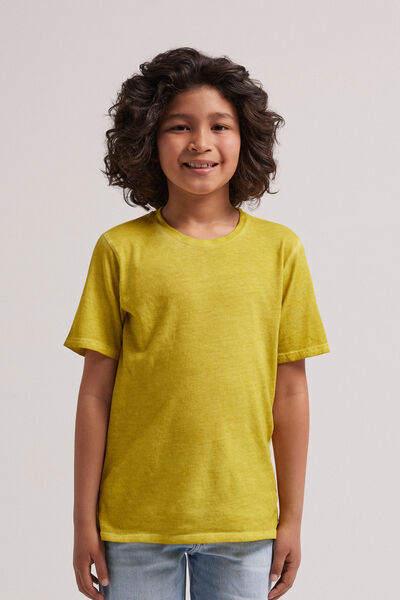 Intimissimi T-shirt Bimbo Washed collection Bambino Giallo Taglia 12-13