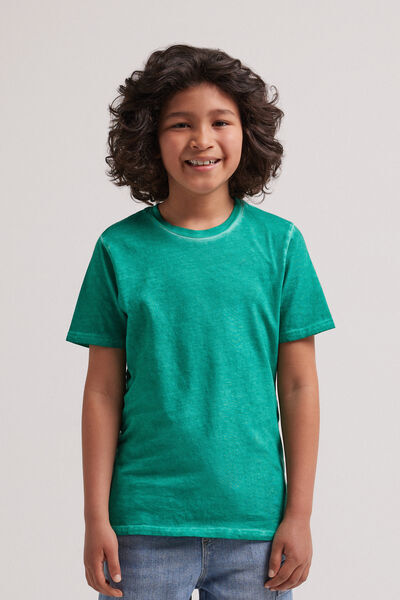 Intimissimi T-shirt Bimbo Washed collection Bambino Verde Taglia 8-9