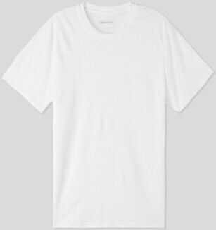 Intimissimi T-shirt in Lino Uomo Bianco Taglia XL