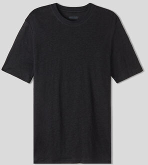 Intimissimi T-shirt in Lino Uomo Nero Taglia XL