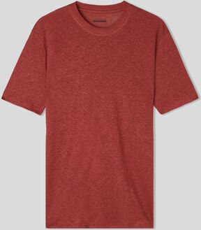 Intimissimi T-shirt in Lino Uomo Rosso Taglia S