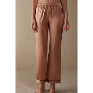 Intimissimi Pantalone Lungo in Raso di Seta Donna Naturale Taglia XS