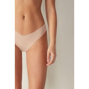 Intimissimi Brasiliana in Microfibra Ultralight Stile Anni '80 Donna Naturale Taglia 2