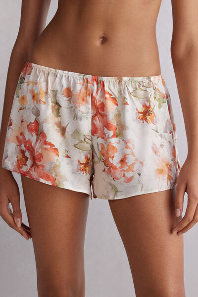 Intimissimi Pantaloncino in Raso Summer Sunset Donna Floreale Taglia M