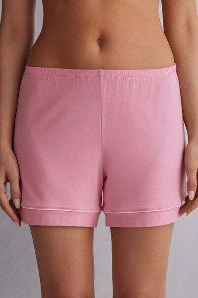 Intimissimi Pantaloncino in Modal con Profili a Contrasto Donna Rosa Taglia M