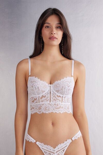 Intimissimi Bustier Daniela Ciao Amore Donna Bianco Taglia 2C