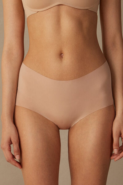 Intimissimi Culotte in Microfibra Senza Cuciture Donna Naturale Taglia 3