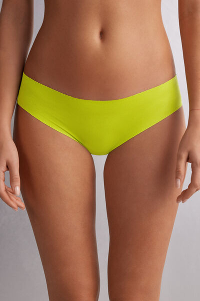 Intimissimi Slip in Cotone Senza Cuciture Donna Verde Taglia 2