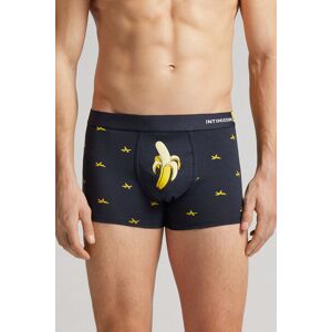 Intimissimi Boxer Banane in Cotone Supima® Elasticizzato Uomo Blu Taglia 5