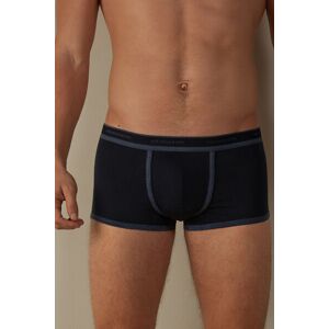 Intimissimi Boxer in Cotone Superior con Logo Uomo Blu Taglia 3