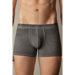 Intimissimi Boxer in Cotone Natural Fresh Uomo Nero Taglia 6