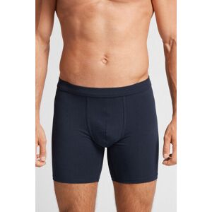 Intimissimi Boxer Lungo in Cotone Superior Uomo Blu Taglia 6