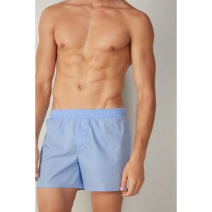 Intimissimi Boxer in Tela a Fantasia Uomo Azzurro Taglia XXL