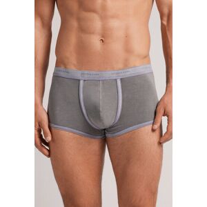 Intimissimi Boxer Washed Collection in Cotone Supima® Elasticizzato Uomo Grigio Taglia 3