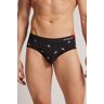 Intimissimi Slip Squali in Cotone Natural Fresh Uomo Nero Taglia 5