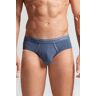 Intimissimi Slip in Cotone Superior con Elastico a Vista Uomo Blu Taglia 5