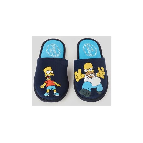 intimissimi pantofola the simpsons uomo blu taglia tu