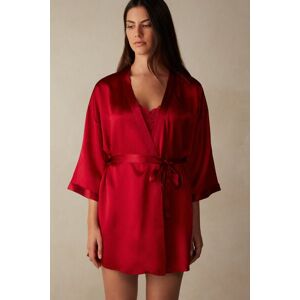 Intimissimi Kimono in Seta Donna Rosso Taglia M/L