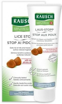 RAUSCH Stop ai Pidocchi - Trattamento Antipidocchi e Antilendini 125ml