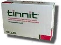 VALEAS Tinnit 30 Capsule Molli - Integratore Alimentare per l'Acufene VALEAS Tinnit 30 Capsule Molli - Integratore Alimentare per l'Acufene