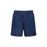 Dolce&Gabbana Shorts Mare Con Placchetta Logo Blu Navy 3 - 4 - 5