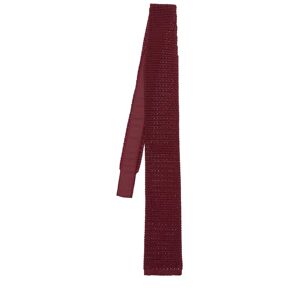 Tom Ford Cravatta In Maglia Di Seta 7.5cm Rosso 01