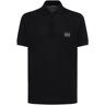 Dolce&Gabbana Polo In Cotone / Placchetta Logo Nero 46 - 50 - 52 - 54 - 56 - 48