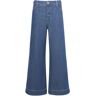 Max Mara Jeans Dritti Zendaya In Denim Di Cotone Blu 34 - 36 - 38 - 40 - 42 - 44 - 46 - 48 - 50